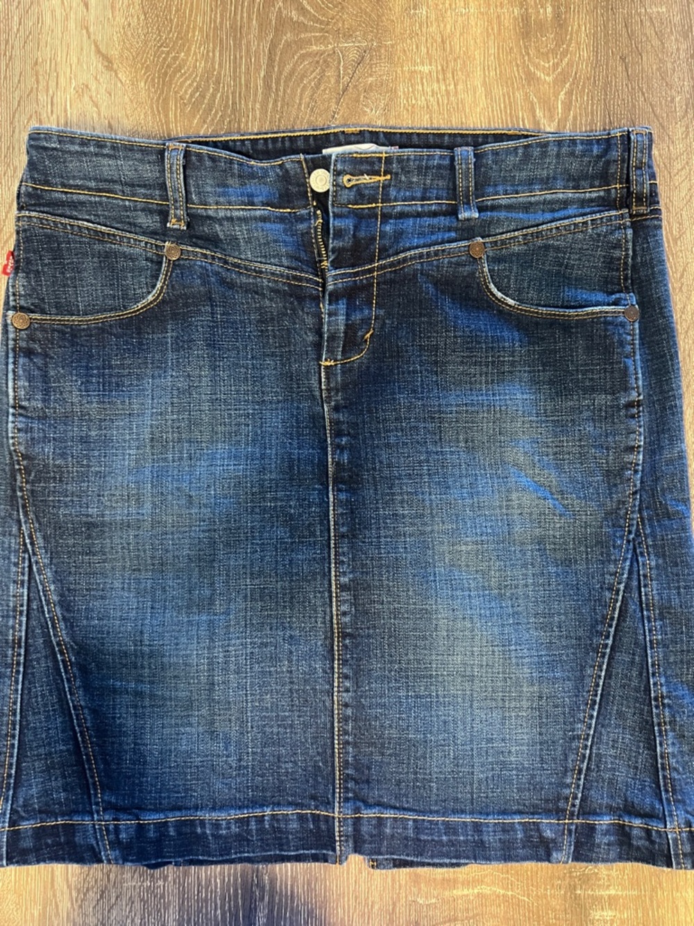 Levi's Dark Blue Denim Women’s Skirt
